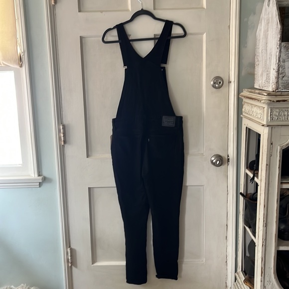 Levi Strauss & Co Black Form Fitting Overalls - Picture 3 of 3
